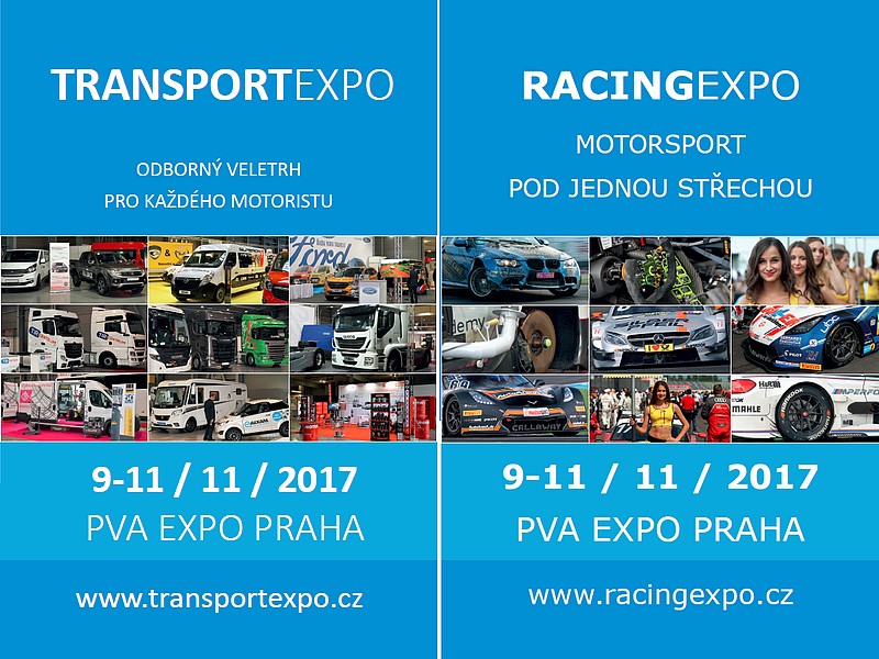 Transport Expo doplní Racing Expo